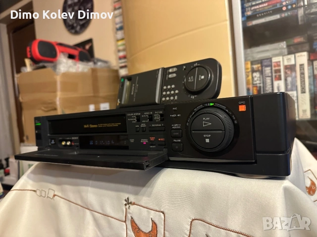 SONY SLV E7. Видео Рекордер. HiFi. Rare!, снимка 4 - Плейъри, домашно кино, прожектори - 53585240