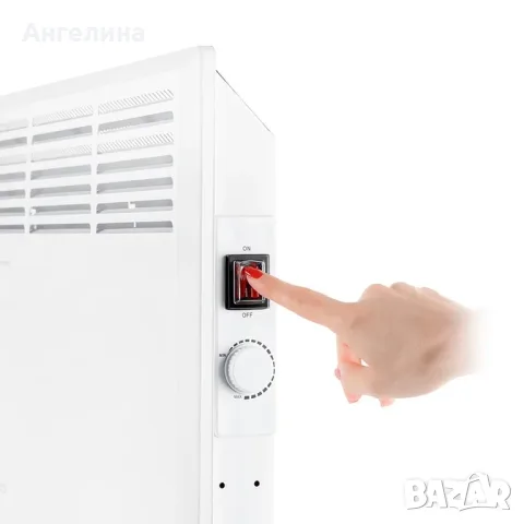 Печка конвекторна Termomax TR100, 1000W, алуминиев нагревател, панелен, снимка 6 - Отоплителни печки - 56322877