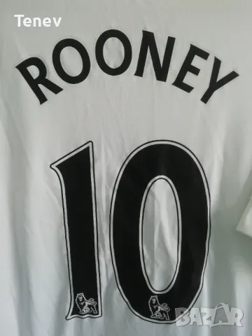 Manchester United Rooney Adidas оригинална тениска фланелка Манчестър Юнайтед Руни XL , снимка 3 - Тениски - 49261643