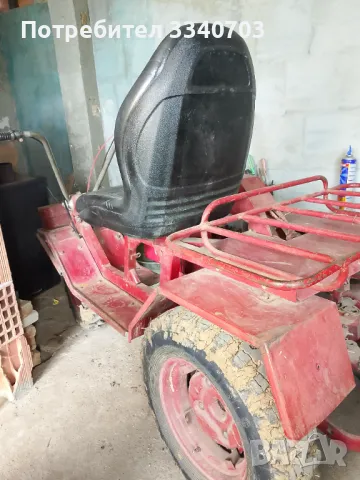 Трактор-мотоблок+ ремаркето , снимка 2 - Селскостопанска техника - 50411115