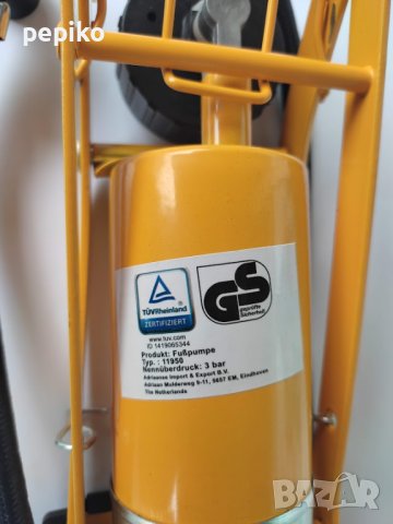 Продавам колела внос от Германия помпа за велосипед DUNLOP, снимка 4 - Аксесоари за велосипеди - 40750862