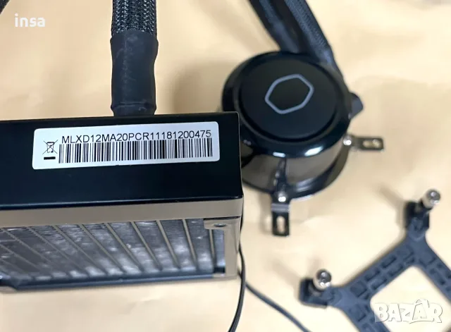 Водно охлаждане Cooler Master MasterLiquid RGB ML120L All-in-One (AIO) 120mm MLXD12 FAN, снимка 5 - Захранвания и кутии - 56116528