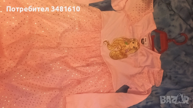 Рокля, пижама и горна блуза на Дисни. , снимка 2 - Детски Блузи и туники - 52252513