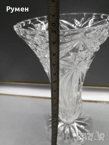 Кристални вази , снимка 12 - Вази - 49590764