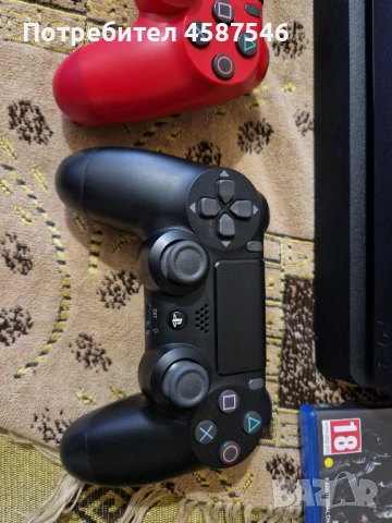 Playstation 4 два контролера и игра, снимка 3 - PlayStation конзоли - 53353416