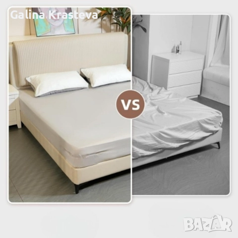 Държачи за чаршафи против плъзгане – комплект 4 броя, снимка 6 - Декорация за дома - 52929014