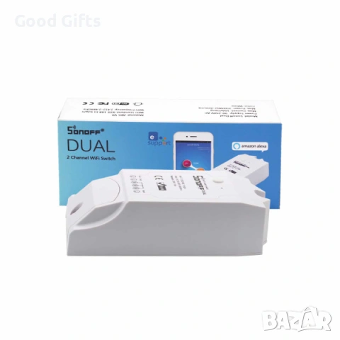 Двуканален Смарт WiFi Ключ – Интелигентно управление за вашия дом, снимка 3 - Друга електроника - 53833200