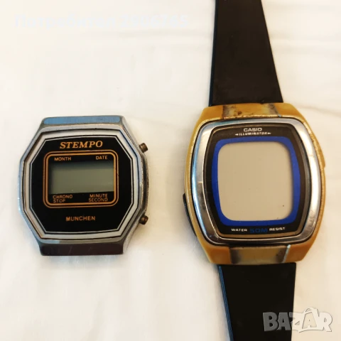 Часовници електронни CASIO и STEMPO 