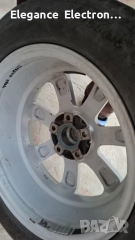 Продавам 4бр. алуминиеви джанти Ronal 16" 5x112 с гуми Hankook, снимка 16 - Гуми и джанти - 50608243