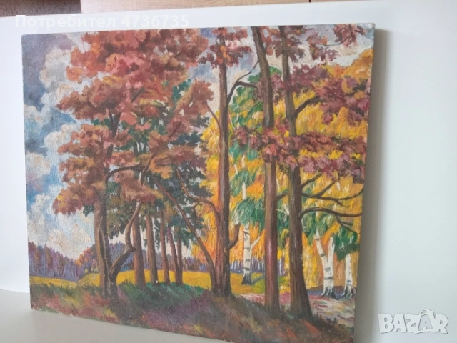 Картина , масло върху фазер , снимка 3 - Картини - 53475933