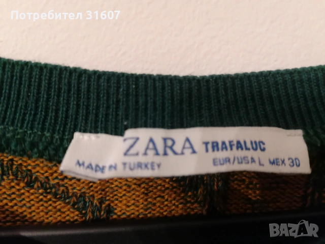 Блузка - ZARA, снимка 4 - Тениски - 53697519