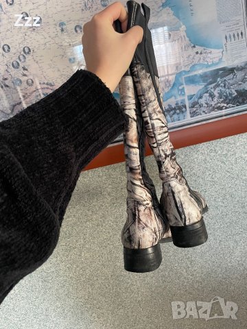Дамски ботуши естествена кожа, снимка 3 - Дамски ботуши - 35680409