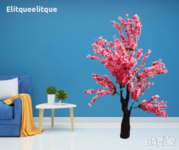 Изкуствено декоративно дърво, Цъфтяща сакура, 1.7 м