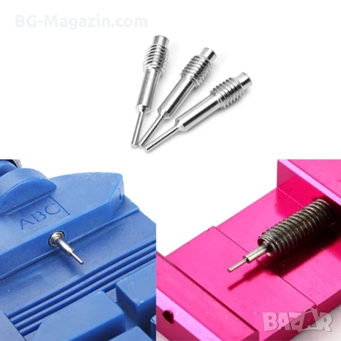 Професионален накрайник за скъсяване на верижки на часовници регулиране за часовникарски инструмент, снимка 3 - Други инструменти - 50987477