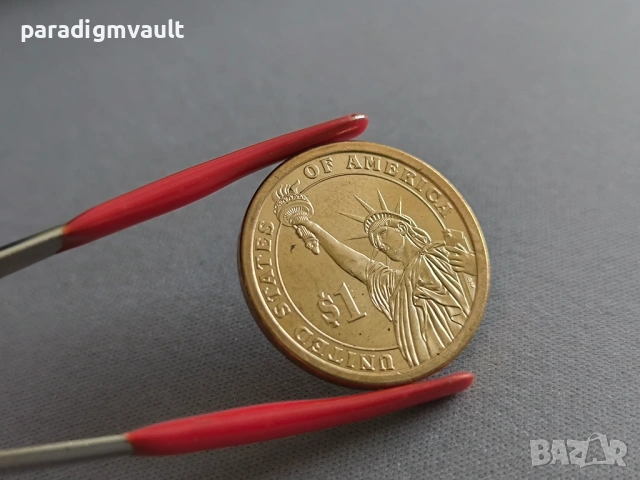 Монета - САЩ - 1 долар (Джордж Буш) UNC | 2020г., снимка 2 - Нумизматика и бонистика - 53059933