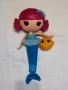 Голяма кукла Лалалупси русалка Lalaloopsy Mermaid 20лв., снимка 3