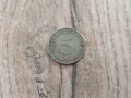 Монета 1941 Германия 5 Reich Pfennig, снимка 1