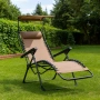 Сгъваем градински шезлонг, снимка 1