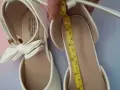 Обувки с токчета, панделка и висулка с камъче, рзмер 32, снимка 6