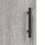 vidaXL Сайдборд, Сив сонома, 90x34x80 см, инженерно дърво, снимка 10