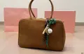 Miu Miu Beau дамска чанта от естествена кожа, снимка 1