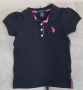 Детска блузка U.S. POLO  ASSN. за момиченце на 6 год. , снимка 1 - Детски тениски и потници - 44797238