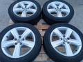 Лети джанти 16ки 5х112 VW + летни гуми 205/55/16 Michelin, снимка 3