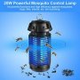 Нова Електрическа Лампа за убиване на комари/20W , снимка 3