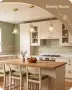 Висяща лампа EDISHINE с флорален стъклен абажур и месингов финиш, снимка 4