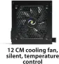 Нов Захранващ блок Tecnoware Power Systems ATX Free Silent 500, снимка 5