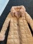 Дамско зимно яке с естествен косъм, снимка 3