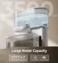Безжичен Смарт Фонтан за Котки и Кучета FEELNEEDY FN-W15 3.5L, Неръждаема Стомана, Без нужда Филтри , снимка 6