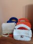 Дамски плетени чанти, снимка 1 - Чанти - 40634794