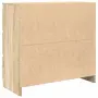 vidaXL Страничен шкаф, дъб сонома, 80x35x76 см, инженерно дърво, снимка 8