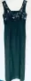 Елегантна зелена  ленена рокля JONES USA, снимка 17