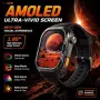 Смарт часовник AGM L3 с 4,95 см AMOLED дисплей, Bluetooth разговори и LED фенер, снимка 3