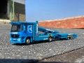 Mercedes Actros 1844 MP2 Kässbohrer SuperTrans Herpa 1:87 Автовоз, снимка 2