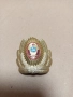 Соц Стара Кокарда За Съветска Фуражка Милиция. , снимка 1