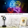 Нова неонова светлина/Led за стена Стая Декорация Подарък, снимка 3
