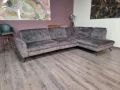 ПРОМОЦИЯ!!! Кафяв ъглов диван от плат LS701521, снимка 10