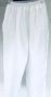 Бял панталон лен100% Италия, снимка 3