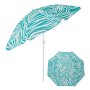 Плажен чадър 2м , с чупещо рамо , Бели листа, снимка 1 - Други - 41360253