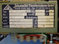 трансформатор Schumacher Transformator NT 100/KI 380/220/50V, снимка 5