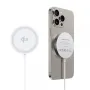 Duzzona Wireless /безжично/ зарядно W18 MagSafe 15W / Бял / Баркод : 456508, снимка 2