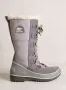 Sorel Tivoli High II  номер 38 ,5 водоустойчиви  топли сиви велурени ботуши , снимка 1