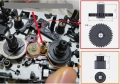 ТОНРОЛКА ЗЪБЧАТКА ЗЪБНО КОЛЕЛО за декове TECHNICS RS-TR311 RS-TR313 RS-TR330 RS-TR333 RS-TR515 и др., снимка 2
