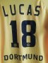 Borussia Dortmund Lucas #18 Kappa футболна тениска фланелка размер М Борусия Дортмунд , снимка 3