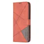 Motorola Moto G Power (2024) Rhombus Texture Magnetic Wallet Кожен Калъф и Протектор, снимка 6