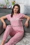 Дамски памучни пижами, снимка 1 - Пижами - 35903575