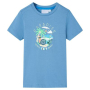 Детска тениска, средно синя, 140（SKU:12578, снимка 1 - Детски тениски и потници - 44834021